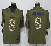 Nike Ravens 8 Lamar Jackson Green Salute To Service Limited Jersey,baseball caps,new era cap wholesale,wholesale hats